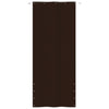 Parvekkeen suoja ruskea 100x240 cm Oxford kangas