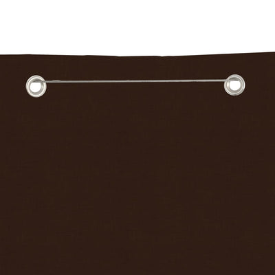 Parvekkeen suoja ruskea 140x240 cm Oxford kangas