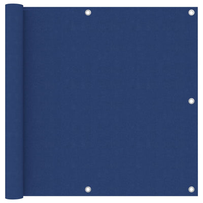 Parvekkeen suoja sininen 90x400 cm Oxford kangas