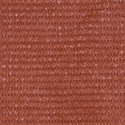 Parvekkeen suoja terrakotta 75x500 cm HDPE