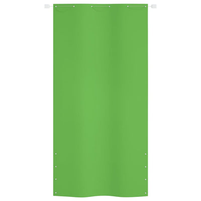 Parvekkeen suoja vaaleanvihreä 120x240 cm Oxford kangas