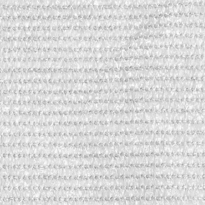 Parvekkeen suoja valkoinen 75x500 cm HDPE