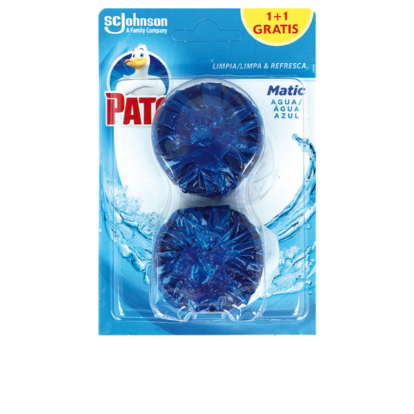 Pato wc matic deodorisoiva sininen vesi 2 x 50 gr | Vuodevaatteet.fi