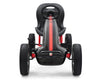 Musta Pedal Go-Kart Abarth -polkuauto.