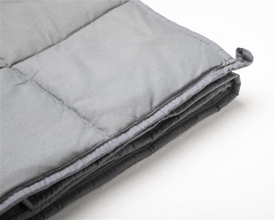 Peitotsdeken 7KG + Velvet Hoes Antrasiitti - Vuodevaatteet