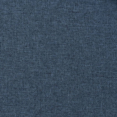 Pellavamaiset pimennysverhot renkailla 2 kpl sininen 140x175 cm
