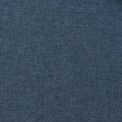Pellavamaiset pimennysverhot renkailla 2 kpl sininen 140x225 cm