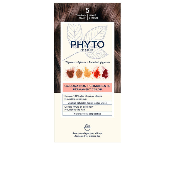 Phyto Phytocolor #5-vaalea kastanja 4 u | Vuodevaatteet.fi