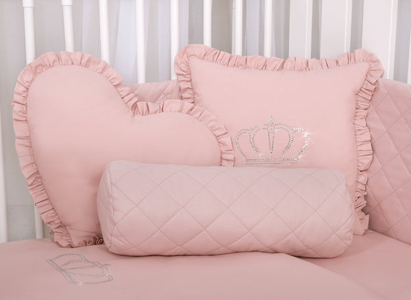 My Sweet Baby - Koristetyyny applikaatiolla - pastellinvaaleanpunainen