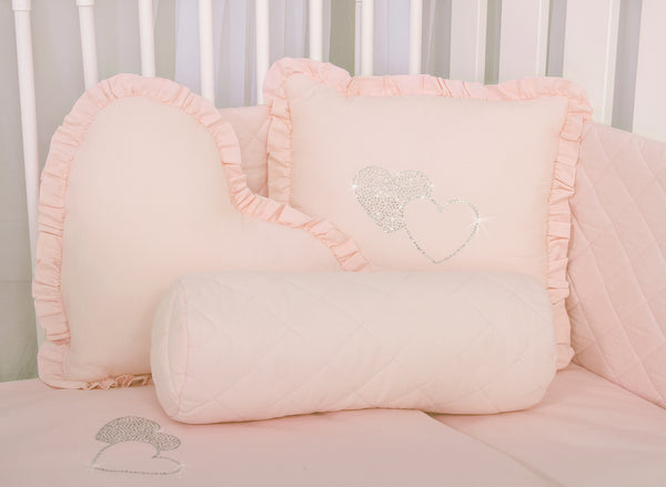 My Sweet Baby - Koristetyyny applikaatiolla puuterinvaaleanpunainen