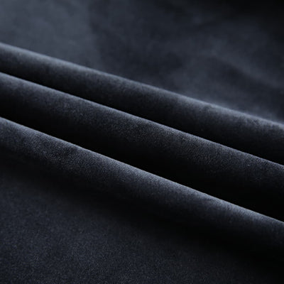 Pimennysverhot koukuilla 2 kpl sametti musta 140x175 cm