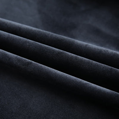 Pimennysverhot koukuilla 2 kpl sametti musta 140x245 cm