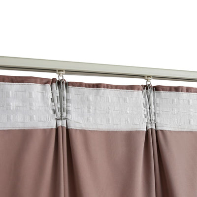 Pimennysverhot koukuilla 2 kpl sametti pinkki 140x245 cm
