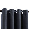 Pimennysverhot metallirenkailla 2 kpl antrasiitti 140x175 cm