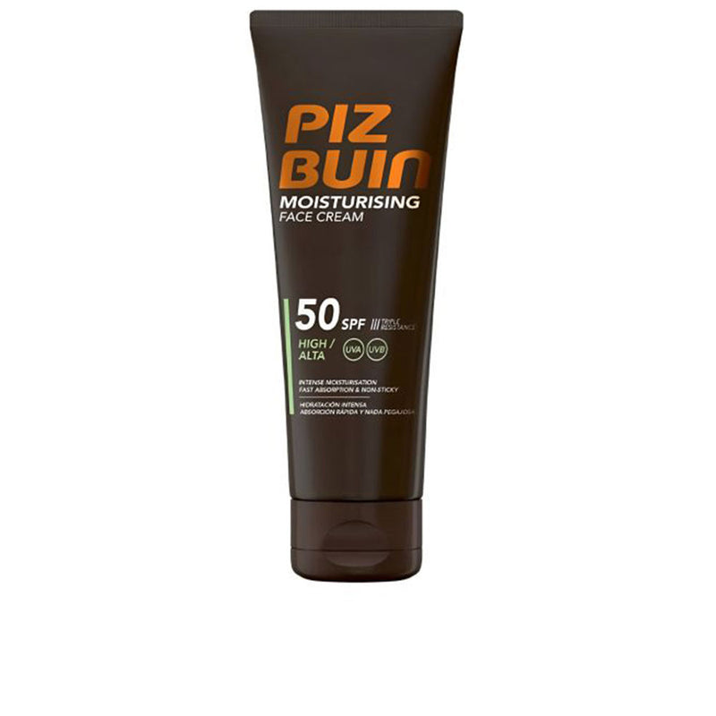 Piz Buin Moisturising Face Cream Spf50+ 50 Ml | Vuodevaatteet.fi