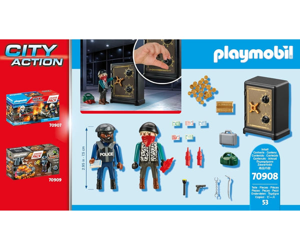 Mix - Playmobil Murtautuminen kassakaappiin