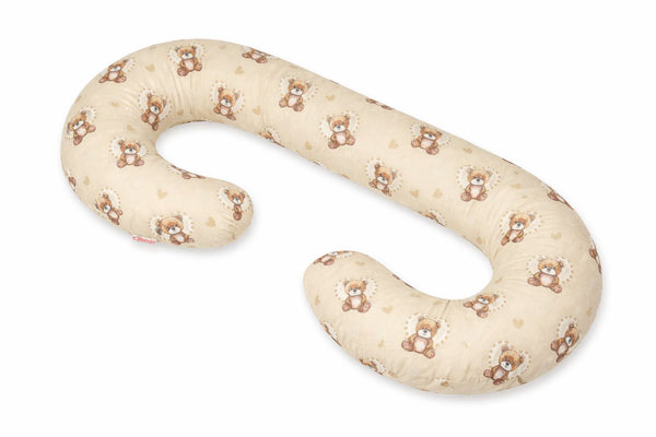 Bobono - Äitiystukityyny C, irrotettava tyynyliina - Teddy Love