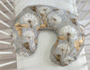 Monikäyttöinen imetystyyny - irrotettava päällinen - Dandelions grey