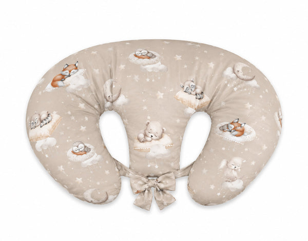 Bobono - Twinkle Woodland kaksosten imetystyyny irrotettavalla päällisellä hands-free-ruokintaan