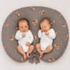 Bobono - Bobono imetystyynyn vaihtopäällinen kaksosille 100 % puuvillaa Toffee Teddy