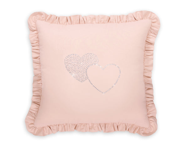 My Sweet Baby - Koristetyyny applikaatiolla puuterinvaaleanpunainen