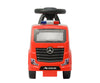 Punainen Mercedes-Benz Actros paloauto.