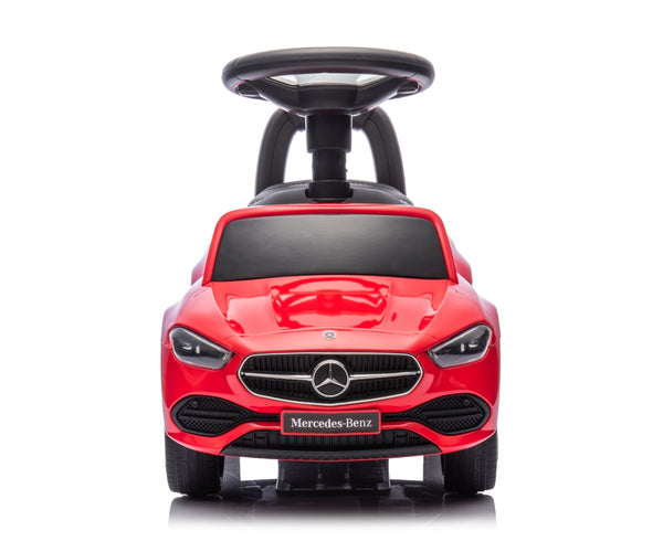 Punainen Muovinen Sähköauto Lapsille C-Sarjan Tyylillä
