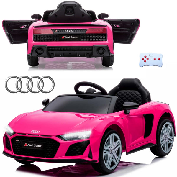 Milly Mally - Milly Mally Audi R8 Spyder akkukäyttöinen ajoneuvo vaaleanpunainen