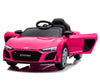Milly Mally - Milly Mally Audi R8 Spyder akkukäyttöinen ajoneuvo vaaleanpunainen