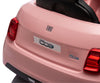Pojazd na akumulator Fiat 500e Pink