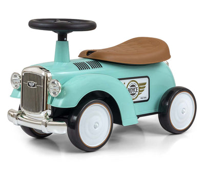 Vihreä Rolls-Royce leikkiauto lapsille.