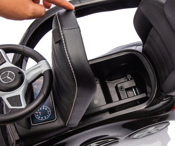 Lasten Musta Muovinen Työntöauto C-luokka Tyyppi