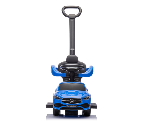 Lasten Sinyinen Muovinen Työntöauto C-luokka