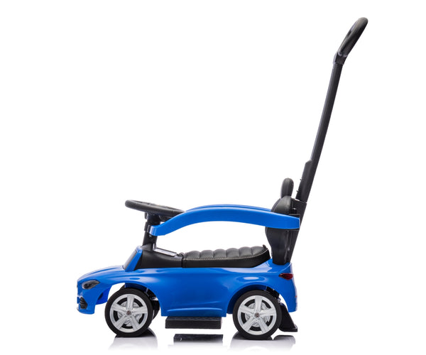 Lasten Sinyinen Muovinen Työntöauto C-luokka