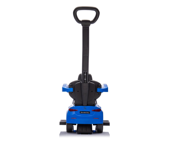 Lasten Sinyinen Muovinen Työntöauto C-luokka