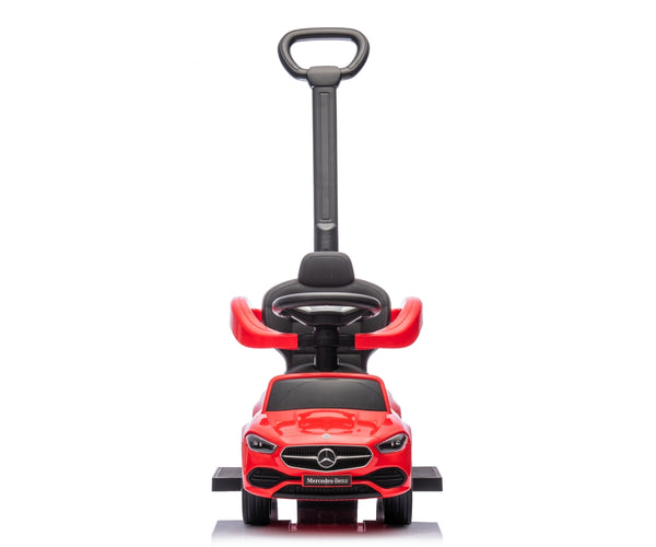 Lasten Deluxe Työntökärry Punainen Muovista