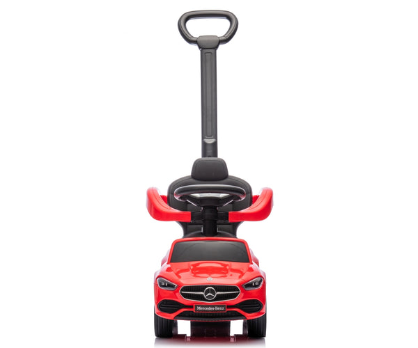 Lasten Deluxe Työntökärry Punainen Muovista