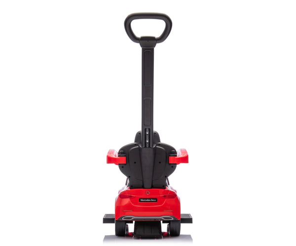 Lasten Deluxe Työntökärry Punainen Muovista