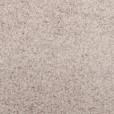 Pörrömatto korkeanukkainen moderni beige 80x150 cm
