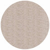 Pörrömatto korkeanukkainen moderni beige Ø 100 cm