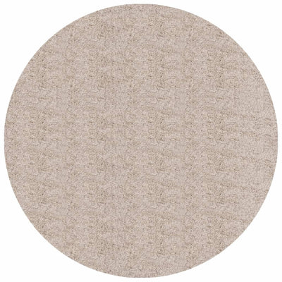 Pörrömatto korkeanukkainen moderni beige Ø 100 cm
