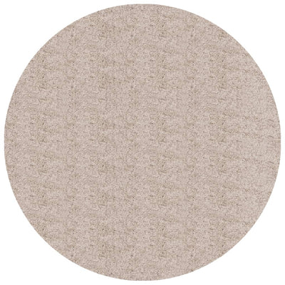 Pörrömatto korkeanukkainen moderni beige Ø 80 cm