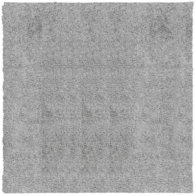 Pörrömatto korkeanukkainen moderni harmaa 240x240 cm