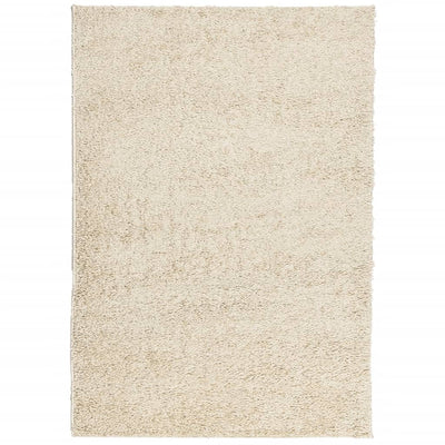 Pörrömatto korkeanukkainen moderni kulta 160x230 cm