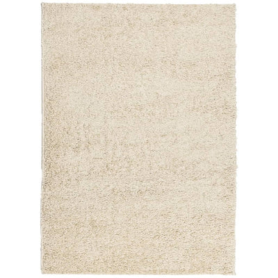 Pörrömatto korkeanukkainen moderni kulta 200x280 cm