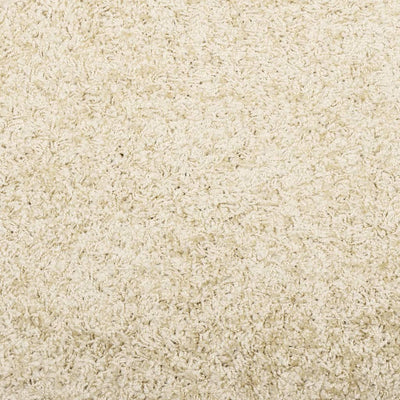 Pörrömatto korkeanukkainen moderni kulta 240x240 cm