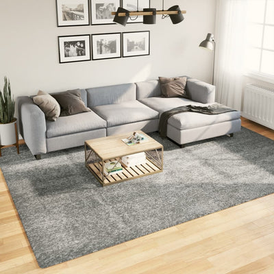 Pörrömatto korkeanukkainen moderni vihreä 240x340 cm