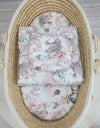 Vauvan Peitto Ja Tyyny - Puuvilla - Teddy Bear - Sepia Roses