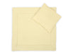 Vauvan peitto 77x77cm ja tyyny - Cream