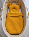 My Sweet Baby - Teddy Muslin peitto ja tyyny - 2 osan setti - hunajankeltainen